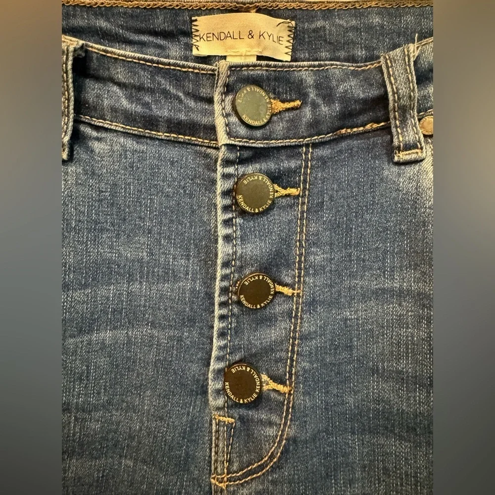 Kendall & Kylie Kontouring Jeans High Rise Skinny Juniors Size 11/12 Retail $128